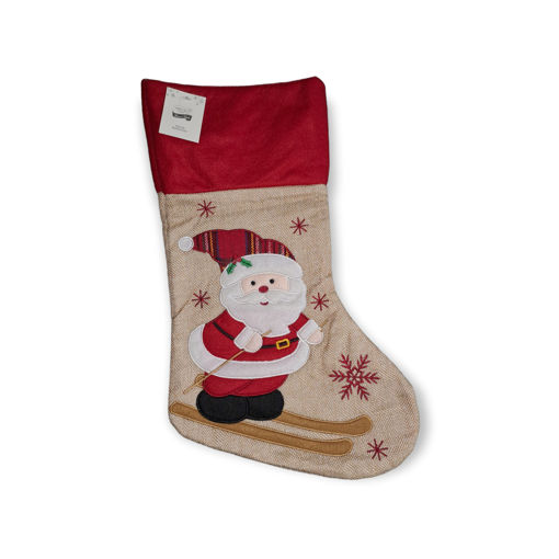 Picture of STOCKING SOCK - SANTA 43CM